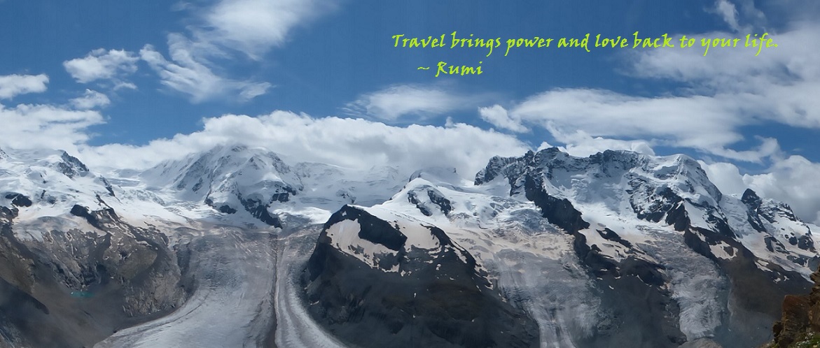 Travel brings power and love back to your life - Rumi